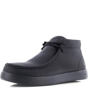 NEW VOLCOM men's composite toe slip resistant work shoes in black